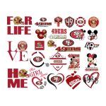 San Francisco 49ers SVG Bundle - NFL Team Logo Designs Download | Trending SVG & Premium Design ...