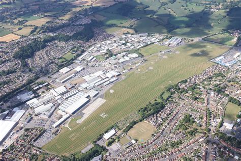 Aerial view of Westlands Yeovil Somerset (EGHG) | shamu28 | Flickr