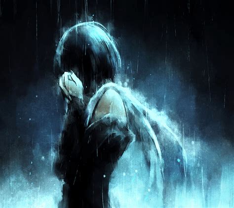 Anime Girl Sad Rain Wallpapers - Top Free Anime Girl Sad Rain ...