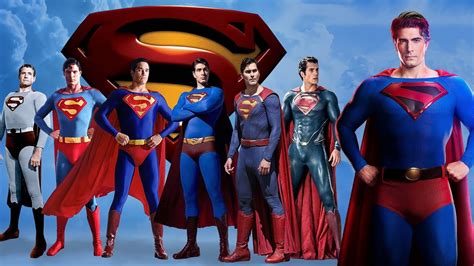 EVERY SUPERMAN SUIT & ACTOR EVER - Updated with Crisis on Infinite ...