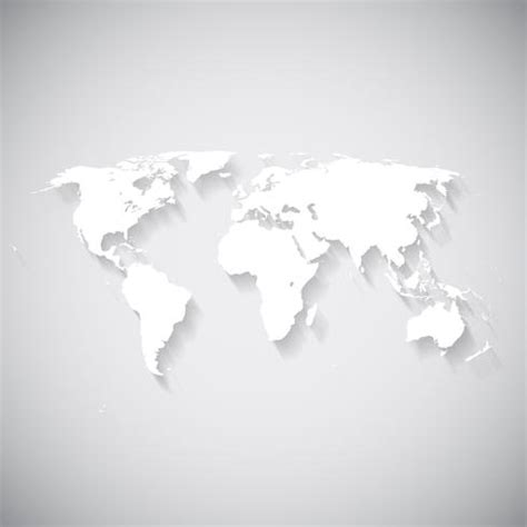 White world map, vector illustration 334276 Vector Art at Vecteezy