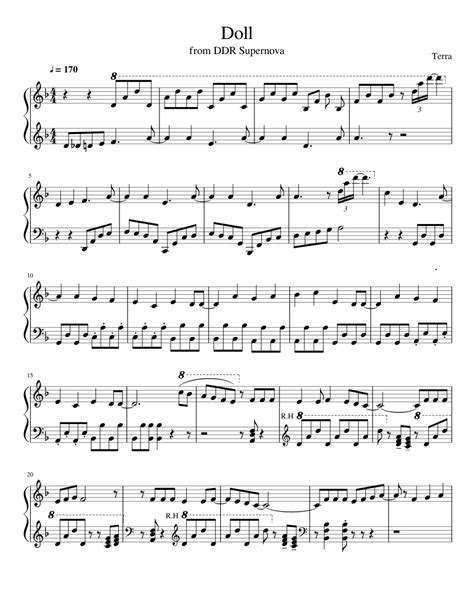 Doll Sheet music for Piano (Solo) | Musescore.com