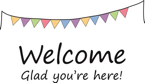 Contact Support | Welcome images, Welcome banner printable, Banner template