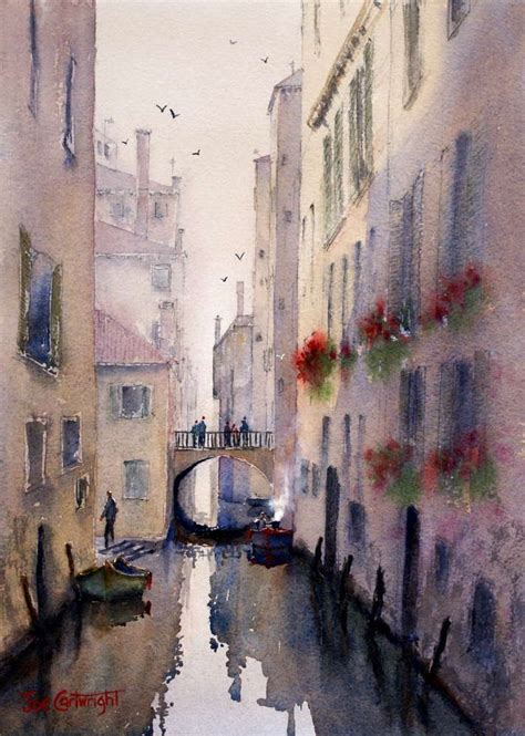 Watercolor Paintings Venice Gallery.Venice Italy watercolour | Venice ...