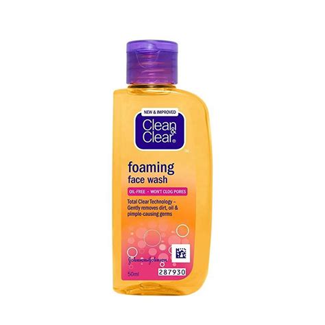 Clean & Clear Foaming Face Wash 50ml / 100ml | Shopee Malaysia