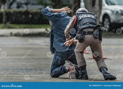 Steel Handcuffs On A Green Background Royalty-Free Stock Photo ...