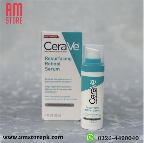 CERAVE Resurfacing Retinol Serum (Original Factory Leftover Stock) - AM Store