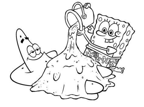 Baby Spongebob Coloring Pages - grovediy