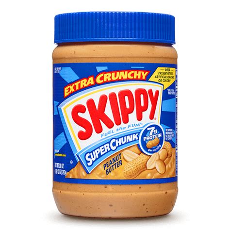 SUPER CHUNK® Peanut Butter - Skippy® Brand Peanut Butter