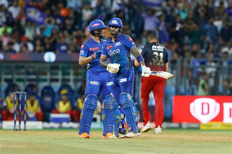 MI vs RCB Highlights, IPL 2023: Surya, Wadhera guide Mumbai to historic win | News - Business ...