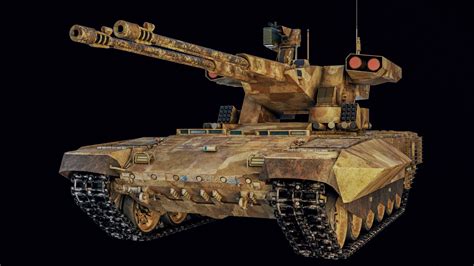 ArtStation - Tank, BMPT 2xS60 Terminator | Resources