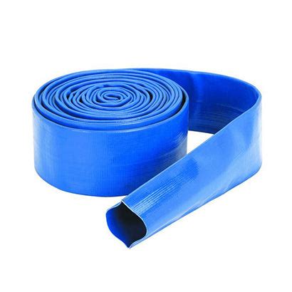 10" Blue PVC Discharge Hose - 100 ft roll