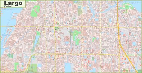 Large detailed map of Largo - Ontheworldmap.com