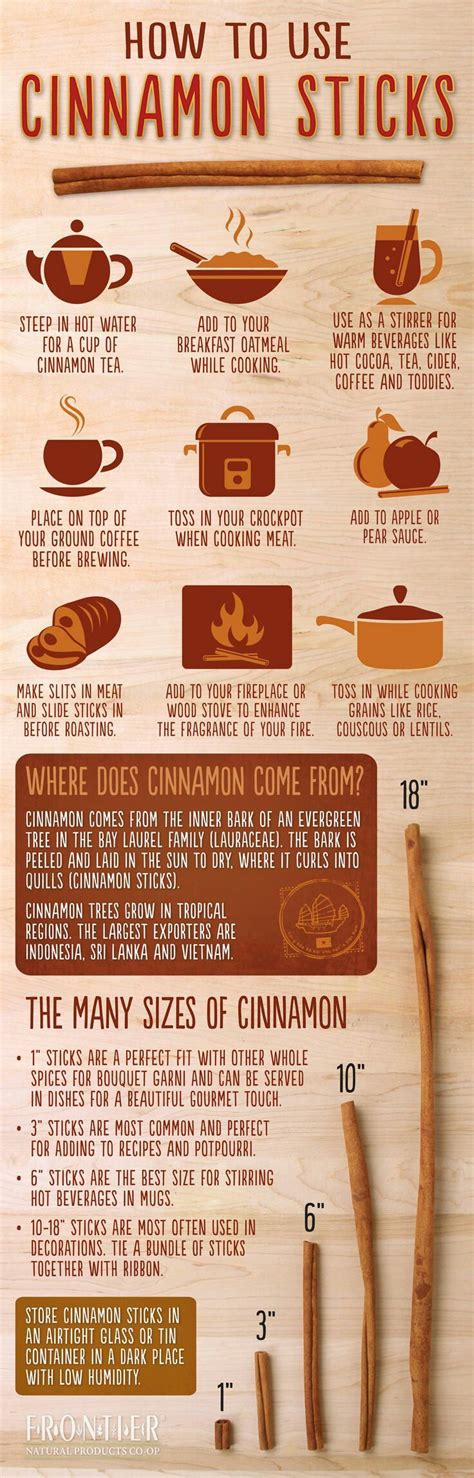 How to use cinnamon sticks | Cinnamon health benefits, Cinnamon ...