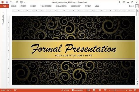 Formal Powerpoint Templates