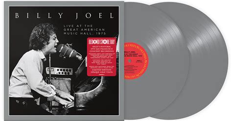 Billy Joel - Live at the Great American Music Hall - LP, Vinyl Music - Sony Legacy