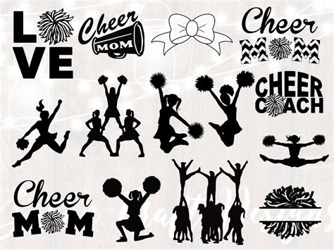 Cheerleading Svg Bundle Dance Svg Cheerleading Clipart - Etsy