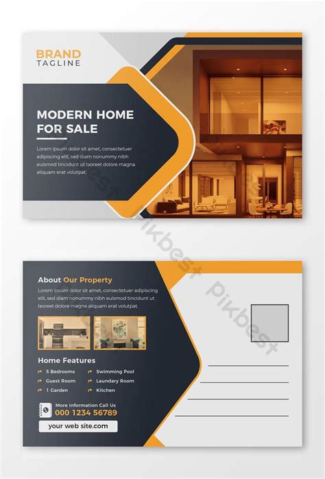 Real Estate Postcard Template Design | AI Free Download - Pikbest