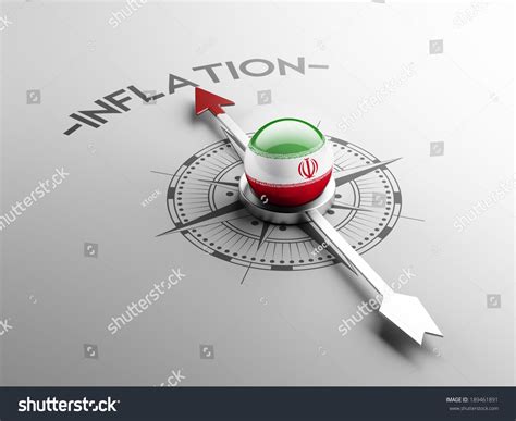 Iran High Resolution Inflation Concept Stock Illustration 189461891 ...