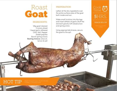 Recipe Blogs Spit Roast Goat Recipe | Goat recipes, Spit roast, Roast