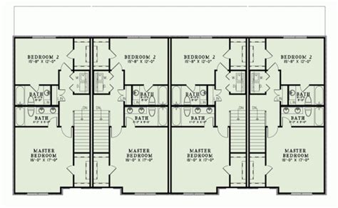 Fourplex Floor Plans With Garage | Floor Roma