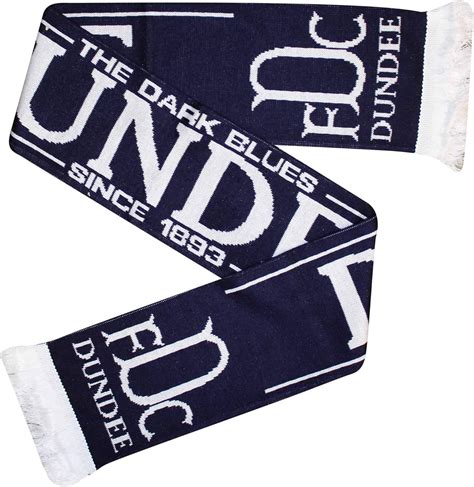 Dundee FC Football Fans Scarf (100% Acrylic): Amazon.co.uk: Sports & Outdoors