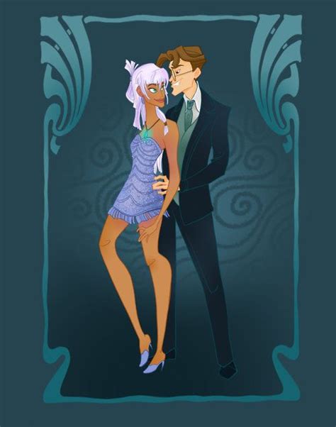 milo and kida...prom style... | Disney prom, Classic disney, Disney couples