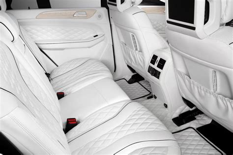 TopCar Shows Off All-White Interior For Armoured Mercedes GLE Guard | Carscoops