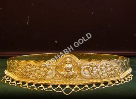 Traditional Gold Waist Belt at best price in Bengaluru by Rishabh Gold Jewels (India) Private ...