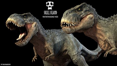 Skull island - Vastatosaurus Rex render 08 by DracoKhajiit on DeviantArt