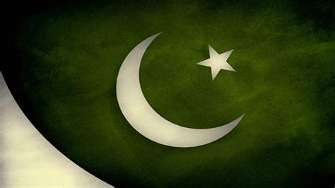 Download "Proudly Waving Pakistani Flag in Dark Green" Wallpaper | Wallpapers.com