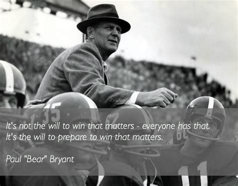 By Bear Bryant Inspirational Quotes. QuotesGram