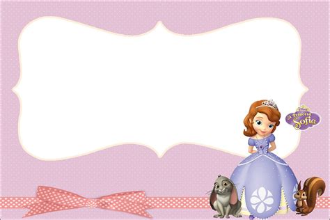 Free Free Printable Birthday Invitation Cards | Princess sofia the first, Sofia the first, Sofia ...