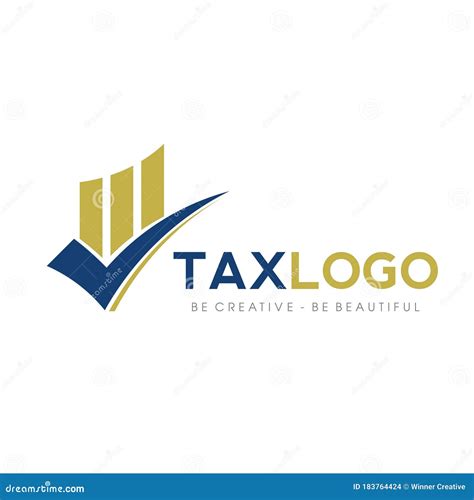 Tax and Accounting Logo Design Stock Vector - Illustration of account, graphic: 183764424