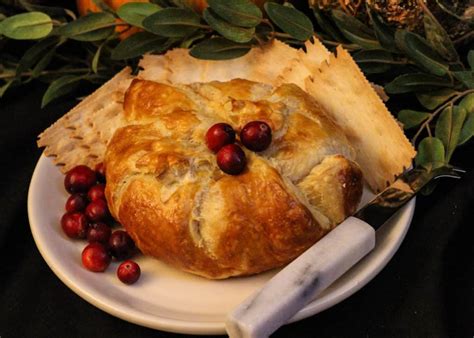 Puff Pastry Wrapped Brie with Cranberry Jelly - A Cup Of Frosting