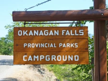 Okanagan Falls Provincial Park | Tracks AndTrails .ca Adventures