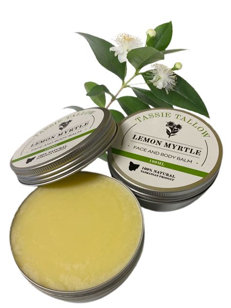 Tallow Face & Body Balm | Lemon Myrtle | 100mL – Tassie Tallow