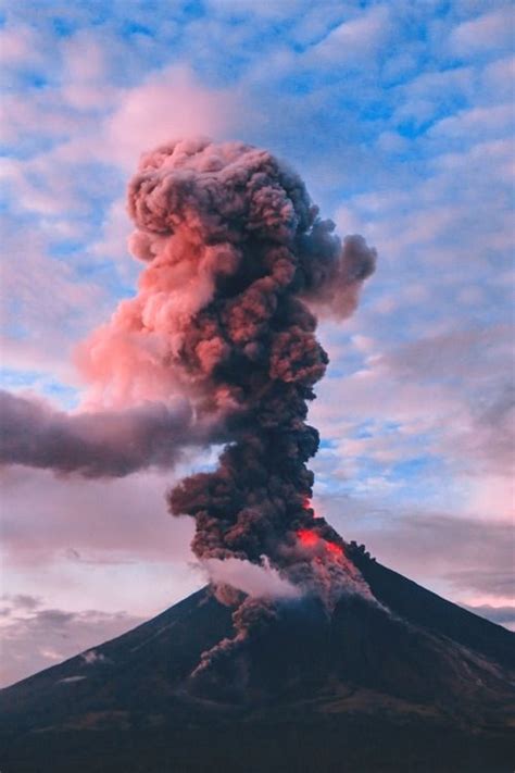 Erupting Volcano By Zye | Erupting volcano, Nature photography, Amazing nature