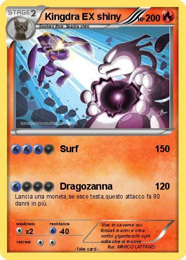 Pokémon Kingdra EX shiny - Surf - My Pokemon Card