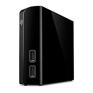 Seagate Backup Plus 10TB Desktop External Hard Drive (STEL10000400) - Black | VillMan Computers