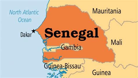Dakar, Senegal-Karte - Karte von dakar, Senegal (West-Afrika - Afrika)
