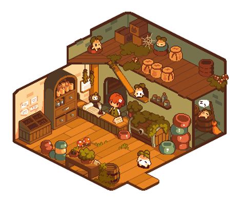 jmw327 on Twitter | Isometric art, Pixel art design, Pixel art games