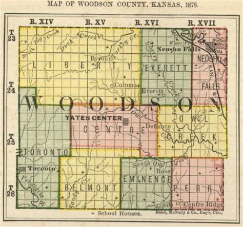 First Biennial Report, 1878, Woodson County, Kansas