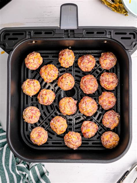 Air Fryer Sausage Balls - My Air Fryer Kitchen