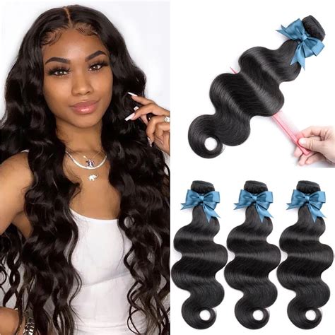 Brazilian Human Hair Bundles Beaudiva | Weave Bundles | Wave Bundles | Wave Hair - Hair - Aliexpress