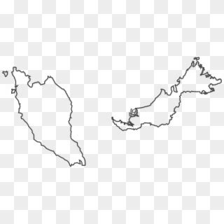 Malaysia Map Outline Png - Map, Transparent Png - 2400x1800(#2600522 ...