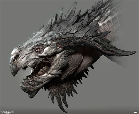 ArtStation - Misc (God of War), Raf Grassetti | Creature concept art, God of war, Mythical ...