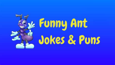 Funny Ant Jokes for Big Laughs Free - Teal Smiles