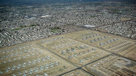 The Boneyard: Largest airplane graveyard in the world calls Tucson ...