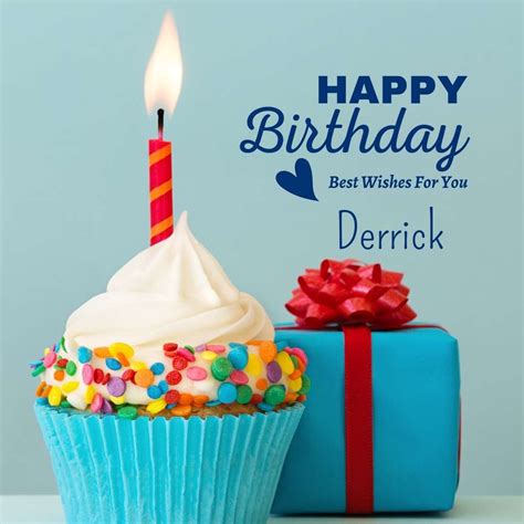 100+ HD Happy Birthday Derrick Cake Images And Shayari